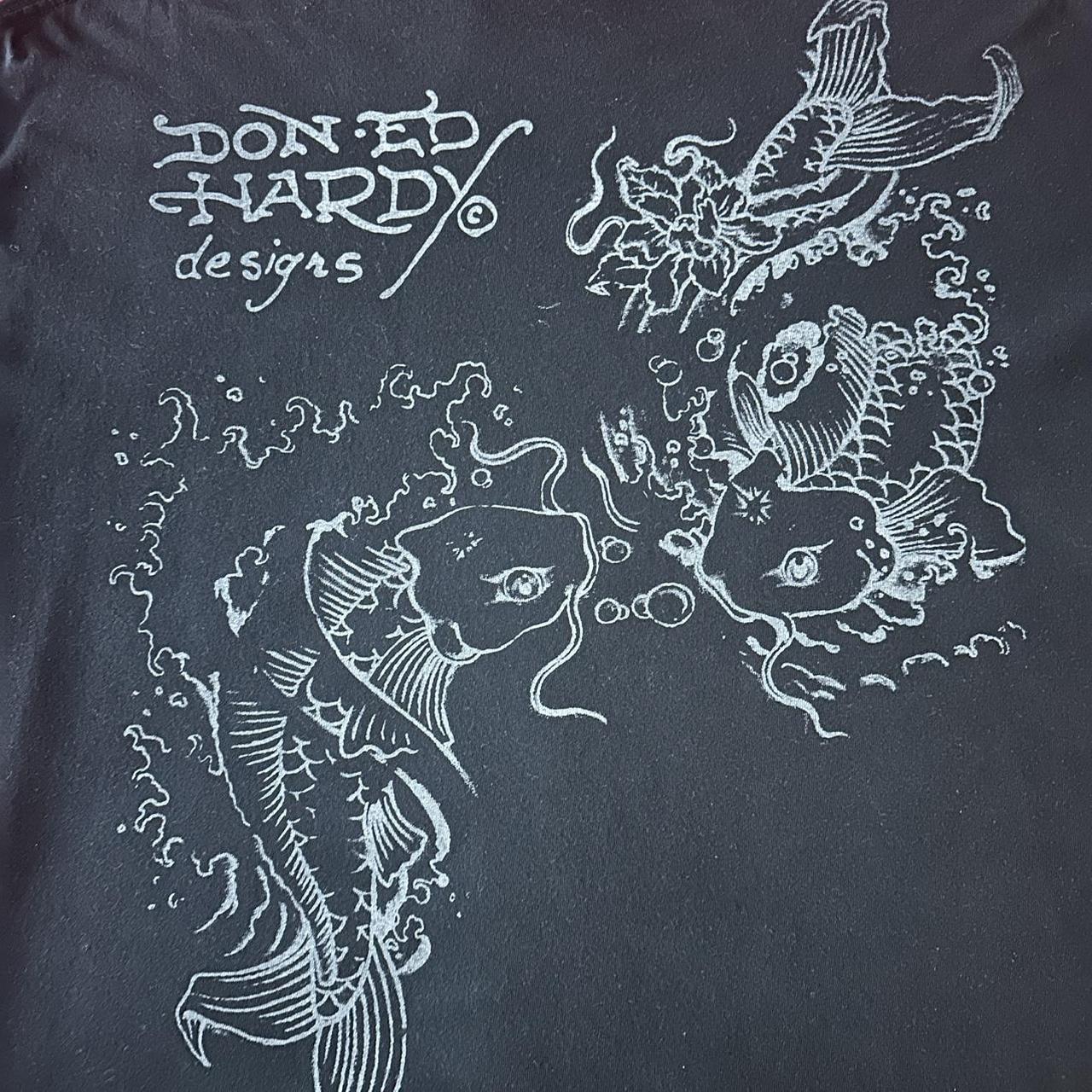 Ed Hardy Men's Black T-shirt