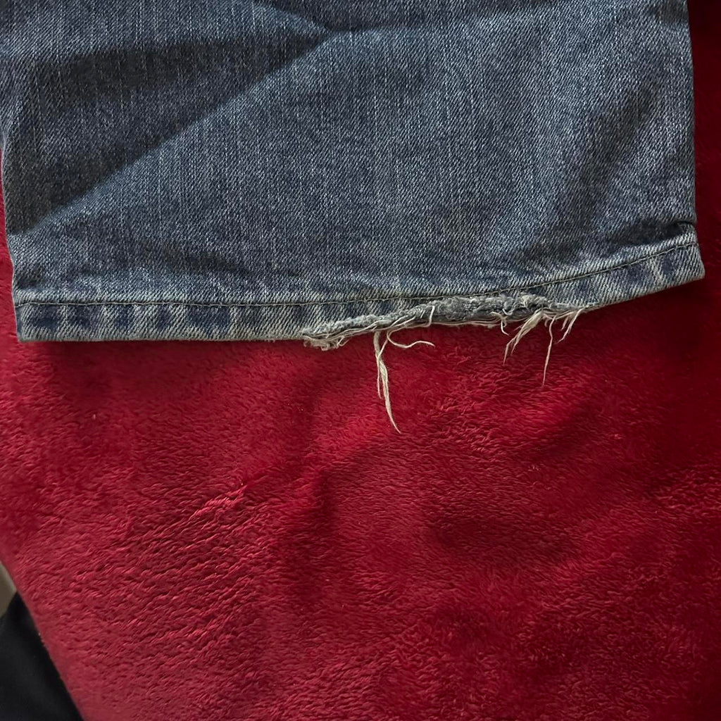 Carhartt Men's Blue and Navy Jeans