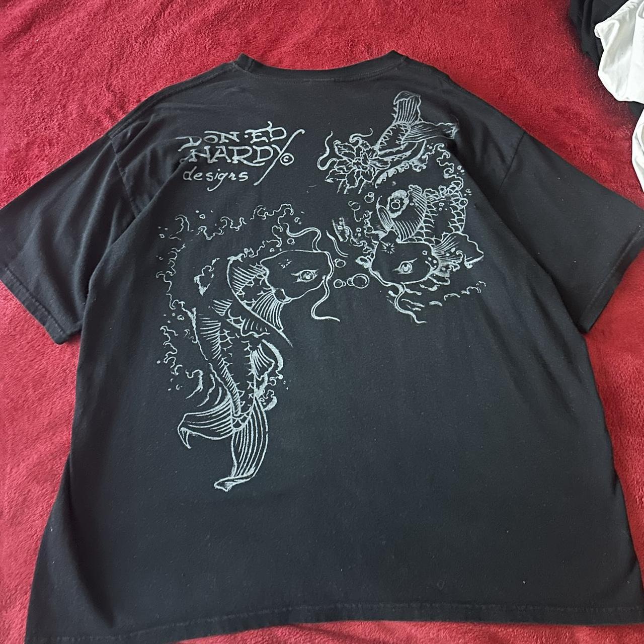 Ed Hardy Men's Black T-shirt