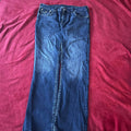 True Religion Men's Navy and Blue Jeans