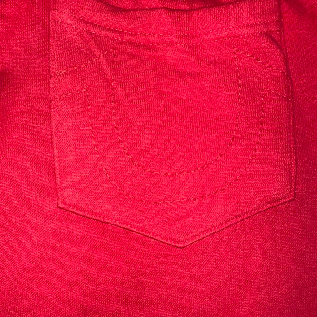 True Religion Men's Red and Burgundy Joggers-tracksuits