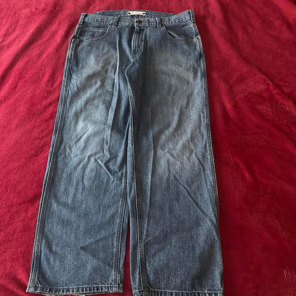 Carhartt Men's Blue and Navy Jeans