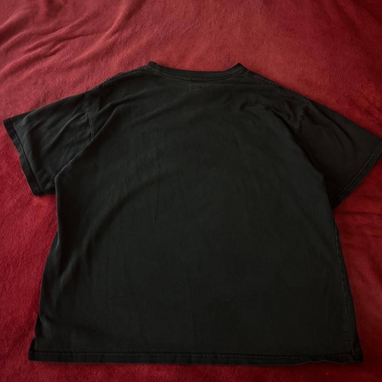 Born From Pain Sicko Men's Black and Navy T-shirt